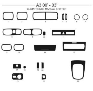 a3 00-03 (climatronic, manual shifter)
