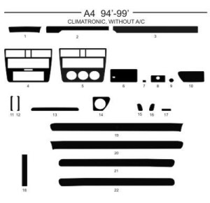 a4 94-99 (climatronic, without ac)