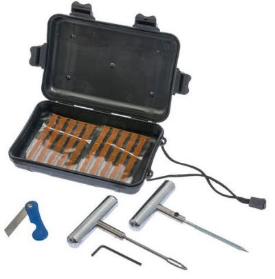 bandenkoorden reparatie set in koffer
