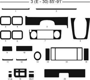 bmw 3 e-30 85-91.