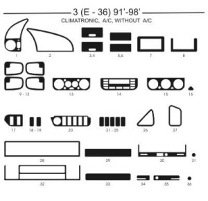 bmw 3 e-36 91-98,