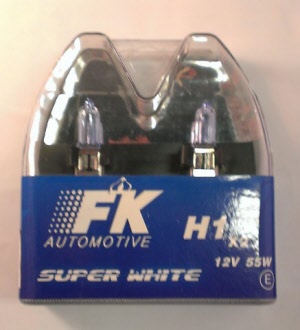 lampenset h1 55w super white