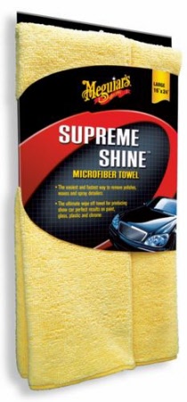 x2010 supreme shine microfiber towel